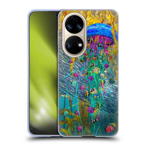Dave Loblaw Jellyfish Jellyfish Kelp Field Soft Gel Case for Huawei P50