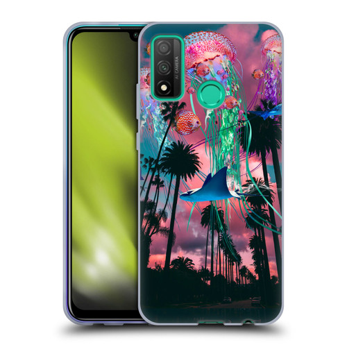 Dave Loblaw Jellyfish California Dreamin Jellyfish Soft Gel Case for Huawei P Smart (2020)