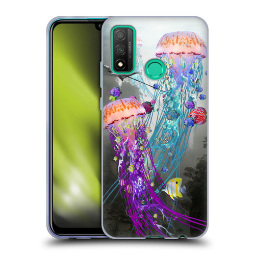 Dave Loblaw Jellyfish Jellyfish Misty Mount Soft Gel Case for Huawei P Smart (2020)