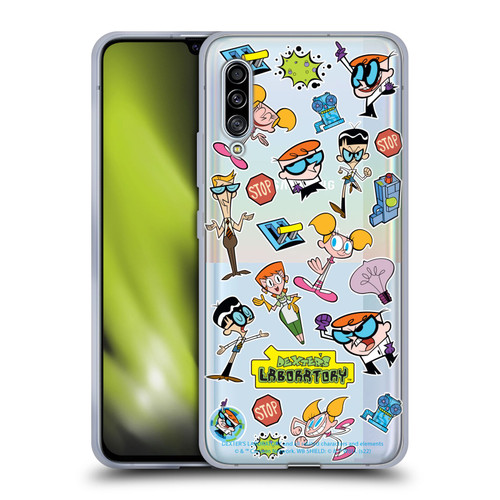 Dexter's Laboratory Graphics Icons Soft Gel Case for Samsung Galaxy A90 5G (2019)