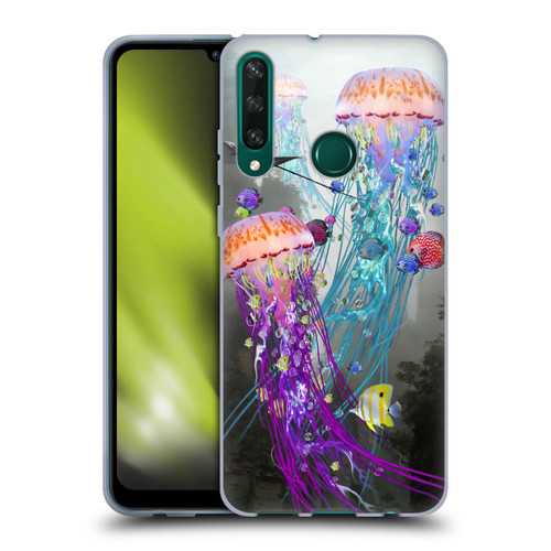 Dave Loblaw Jellyfish Jellyfish Misty Mount Soft Gel Case for Huawei Y6p