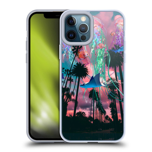 Dave Loblaw Jellyfish California Dreamin Jellyfish Soft Gel Case for Apple iPhone 12 Pro Max