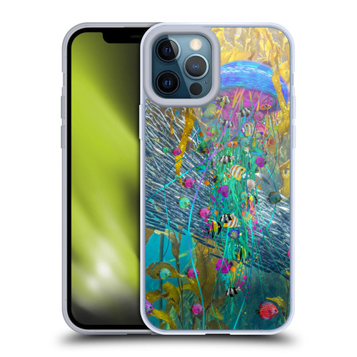 Dave Loblaw Jellyfish Jellyfish Kelp Field Soft Gel Case for Apple iPhone 12 Pro Max