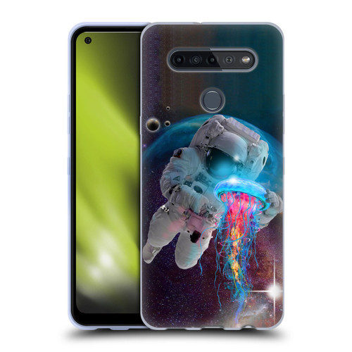 Dave Loblaw Jellyfish Astronaut And Jellyfish Soft Gel Case for LG K51S