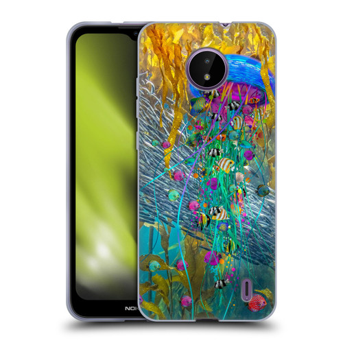 Dave Loblaw Jellyfish Jellyfish Kelp Field Soft Gel Case for Nokia C10 / C20