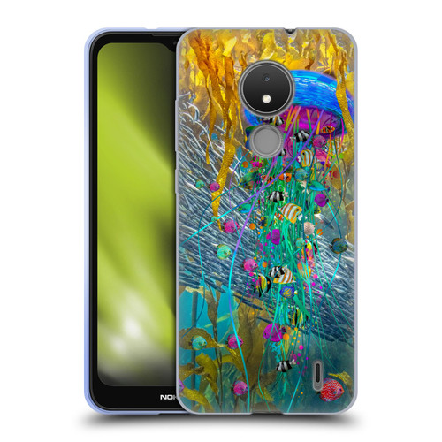 Dave Loblaw Jellyfish Jellyfish Kelp Field Soft Gel Case for Nokia C21