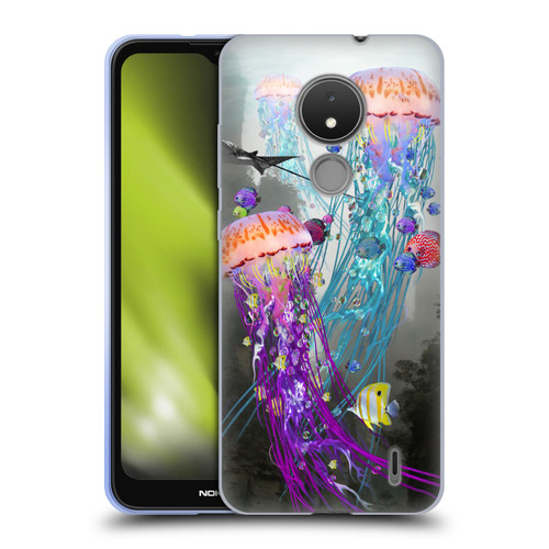 Dave Loblaw Jellyfish Jellyfish Misty Mount Soft Gel Case for Nokia C21