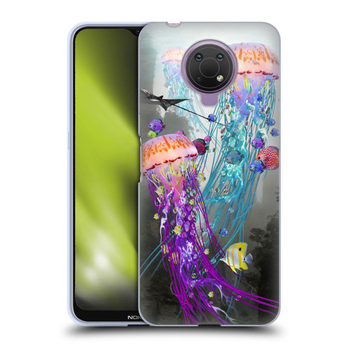 Dave Loblaw Jellyfish Jellyfish Misty Mount Soft Gel Case for Nokia G10