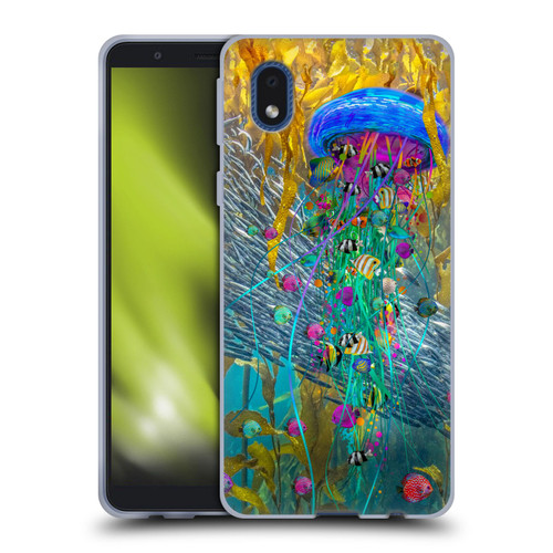 Dave Loblaw Jellyfish Jellyfish Kelp Field Soft Gel Case for Samsung Galaxy A01 Core (2020)