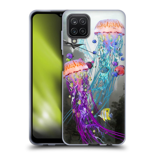 Dave Loblaw Jellyfish Jellyfish Misty Mount Soft Gel Case for Samsung Galaxy A12 (2020)