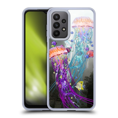 Dave Loblaw Jellyfish Jellyfish Misty Mount Soft Gel Case for Samsung Galaxy A23 / 5G (2022)