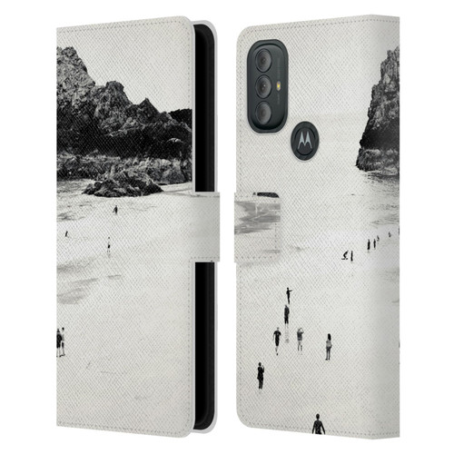 Dorit Fuhg Travel Stories Cornwall Beach Life Leather Book Wallet Case Cover For Motorola Moto G10 / Moto G20 / Moto G30