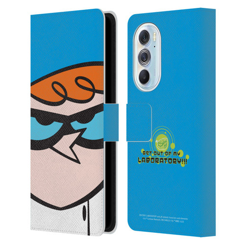 Dexter's Laboratory Graphics Dexter Leather Book Wallet Case Cover For Motorola Edge X30