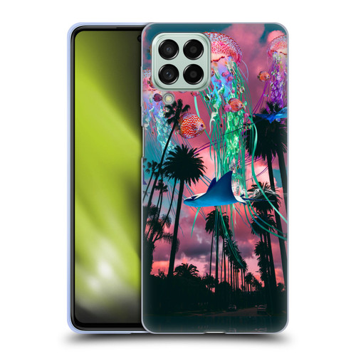 Dave Loblaw Jellyfish California Dreamin Jellyfish Soft Gel Case for Samsung Galaxy M53 (2022)