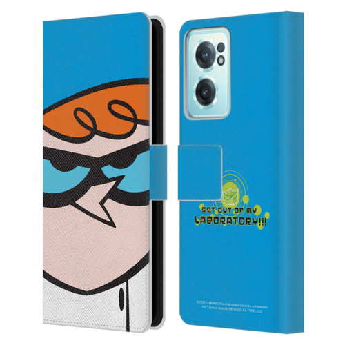 Dexter's Laboratory Graphics Dexter Leather Book Wallet Case Cover For OnePlus Nord CE 2 5G