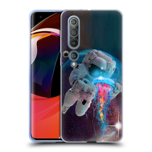 Dave Loblaw Jellyfish Astronaut And Jellyfish Soft Gel Case for Xiaomi Mi 10 5G / Mi 10 Pro 5G