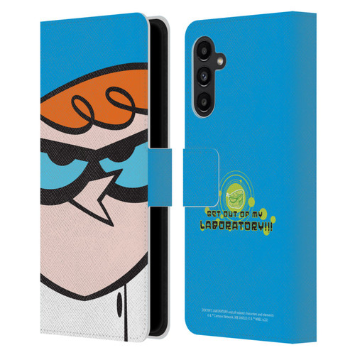 Dexter's Laboratory Graphics Dexter Leather Book Wallet Case Cover For Samsung Galaxy A13 5G (2021)