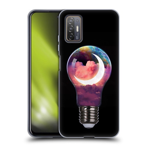 Dave Loblaw Sci-Fi And Surreal Light Bulb Moon Soft Gel Case for HTC Desire 21 Pro 5G