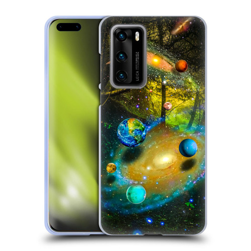 Dave Loblaw Sci-Fi And Surreal Universal Forest Soft Gel Case for Huawei P40 5G