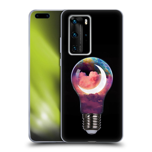 Dave Loblaw Sci-Fi And Surreal Light Bulb Moon Soft Gel Case for Huawei P40 Pro / P40 Pro Plus 5G