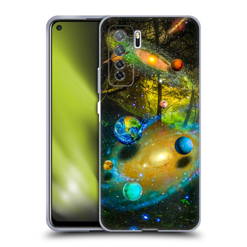 Dave Loblaw Sci-Fi And Surreal Universal Forest Soft Gel Case for Huawei Nova 7 SE/P40 Lite 5G