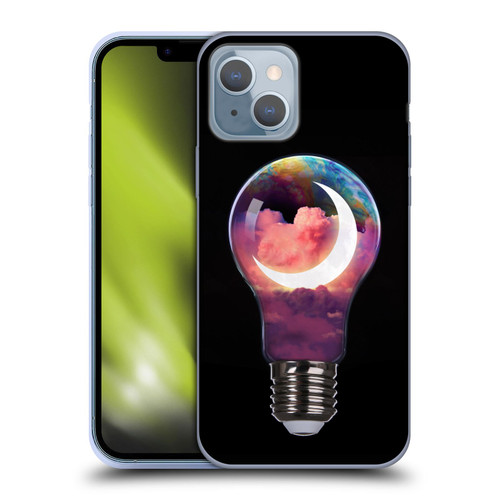 Dave Loblaw Sci-Fi And Surreal Light Bulb Moon Soft Gel Case for Apple iPhone 14