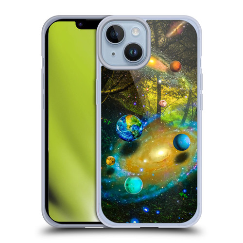 Dave Loblaw Sci-Fi And Surreal Universal Forest Soft Gel Case for Apple iPhone 14