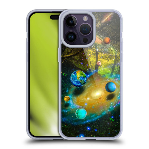 Dave Loblaw Sci-Fi And Surreal Universal Forest Soft Gel Case for Apple iPhone 14 Pro Max