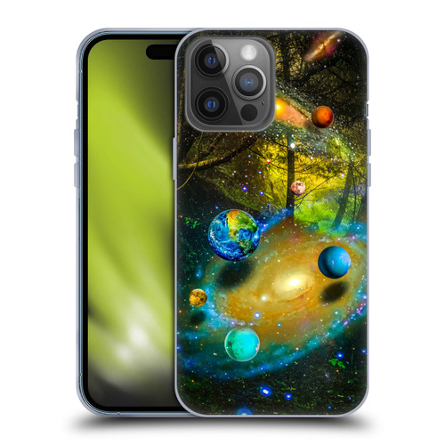 Dave Loblaw Sci-Fi And Surreal Universal Forest Soft Gel Case for Apple iPhone 14 Pro Max