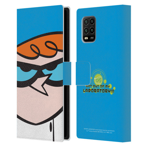 Dexter's Laboratory Graphics Dexter Leather Book Wallet Case Cover For Xiaomi Mi 10 Lite 5G