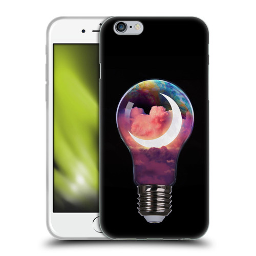 Dave Loblaw Sci-Fi And Surreal Light Bulb Moon Soft Gel Case for Apple iPhone 6 / iPhone 6s