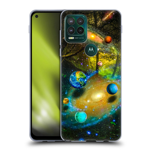 Dave Loblaw Sci-Fi And Surreal Universal Forest Soft Gel Case for Motorola Moto G Stylus 5G 2021