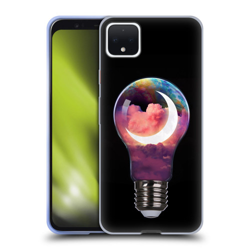 Dave Loblaw Sci-Fi And Surreal Light Bulb Moon Soft Gel Case for Google Pixel 4 XL