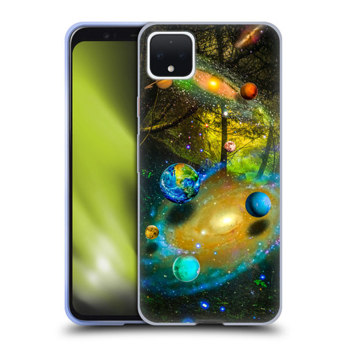 Dave Loblaw Sci-Fi And Surreal Universal Forest Soft Gel Case for Google Pixel 4 XL