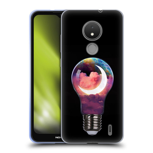 Dave Loblaw Sci-Fi And Surreal Light Bulb Moon Soft Gel Case for Nokia C21