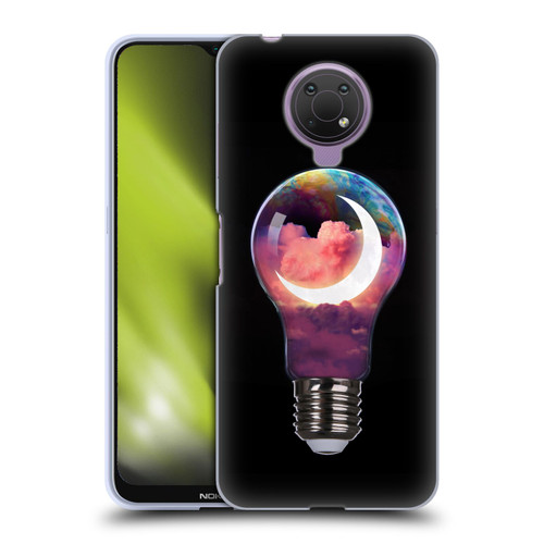 Dave Loblaw Sci-Fi And Surreal Light Bulb Moon Soft Gel Case for Nokia G10