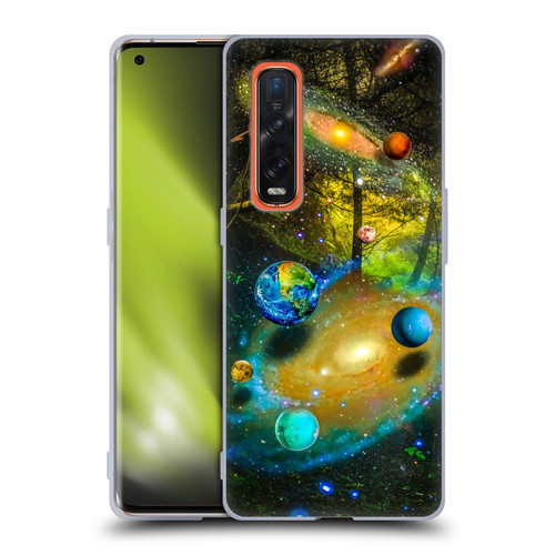 Dave Loblaw Sci-Fi And Surreal Universal Forest Soft Gel Case for OPPO Find X2 Pro 5G
