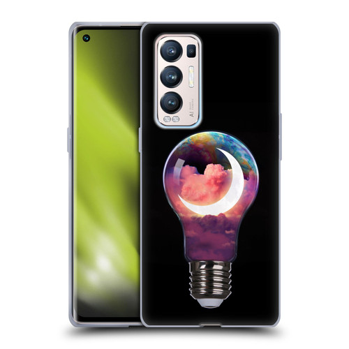 Dave Loblaw Sci-Fi And Surreal Light Bulb Moon Soft Gel Case for OPPO Find X3 Neo / Reno5 Pro+ 5G
