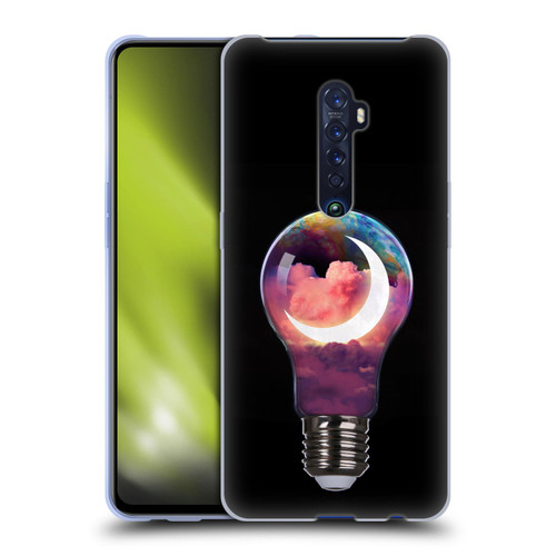 Dave Loblaw Sci-Fi And Surreal Light Bulb Moon Soft Gel Case for OPPO Reno 2