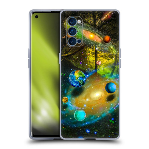 Dave Loblaw Sci-Fi And Surreal Universal Forest Soft Gel Case for OPPO Reno 4 Pro 5G