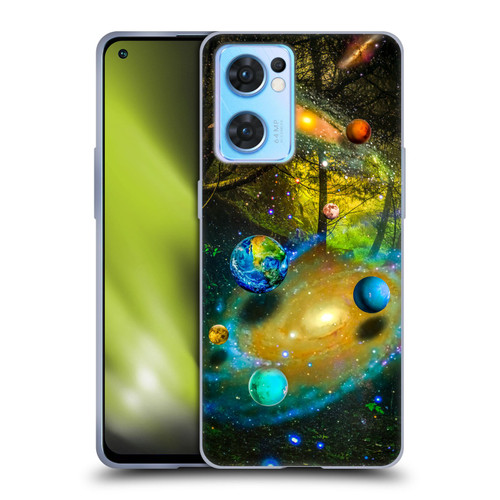 Dave Loblaw Sci-Fi And Surreal Universal Forest Soft Gel Case for OPPO Reno7 5G / Find X5 Lite