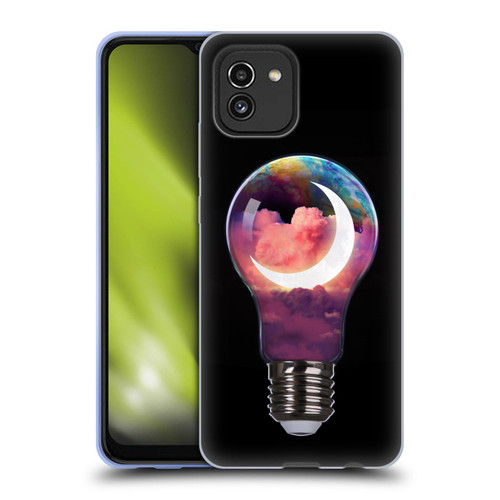 Dave Loblaw Sci-Fi And Surreal Light Bulb Moon Soft Gel Case for Samsung Galaxy A03 (2021)