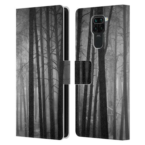 Dorit Fuhg Travel Stories Pines Leather Book Wallet Case Cover For Xiaomi Redmi Note 9 / Redmi 10X 4G