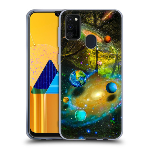 Dave Loblaw Sci-Fi And Surreal Universal Forest Soft Gel Case for Samsung Galaxy M30s (2019)/M21 (2020)