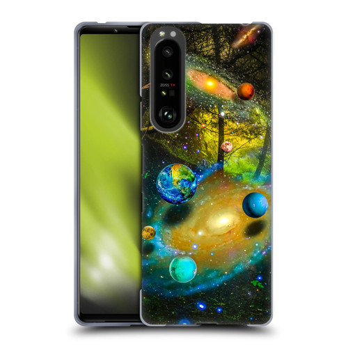 Dave Loblaw Sci-Fi And Surreal Universal Forest Soft Gel Case for Sony Xperia 1 III