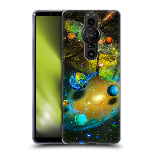 Dave Loblaw Sci-Fi And Surreal Universal Forest Soft Gel Case for Sony Xperia Pro-I