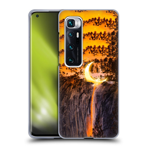 Dave Loblaw Sci-Fi And Surreal Fire Canyon Moon Soft Gel Case for Xiaomi Mi 10 Ultra 5G