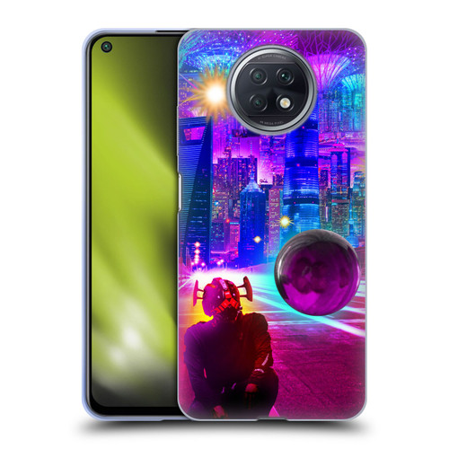 Dave Loblaw Sci-Fi And Surreal Synthwave Street Soft Gel Case for Xiaomi Redmi Note 9T 5G