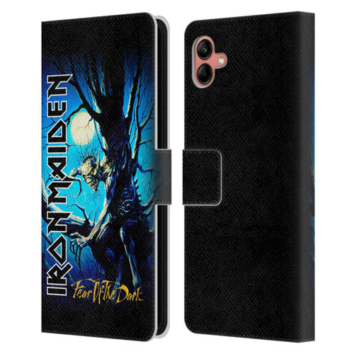 Iron Maiden Album Covers FOTD Leather Book Wallet Case Cover For Samsung Galaxy A04 (2022)