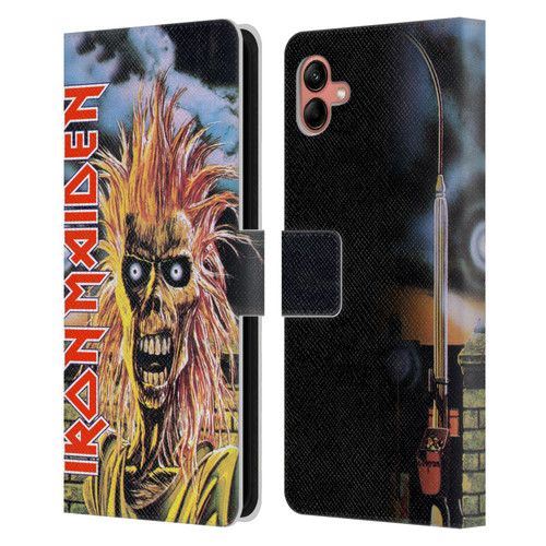 Iron Maiden Art First Leather Book Wallet Case Cover For Samsung Galaxy A04 (2022)